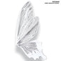Gift To Love | Butterfly Wing Flower Wrap | Color : White | Size : 56 Cm X 25 Cm | Pcs : 20 Pair | Code : MG2566A