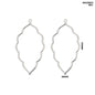 Gift To Love | Bezels Leaf Shape | Color : Silver | Pcs : 5 Pcs | Code : MG256F2