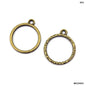 Gift To Love | Bezels | Color : Copper | Pcs : 5 Pcs | Code : MG256X2