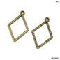 Gift To Love | Bezels | Color : Copper | Pcs : 5 Pcs | Code : MG256X6