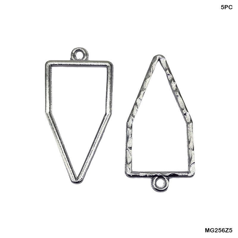 Gift To Love | Bezels | Color : Silver | Pcs : 5 Pcs | Code : MG256Z5