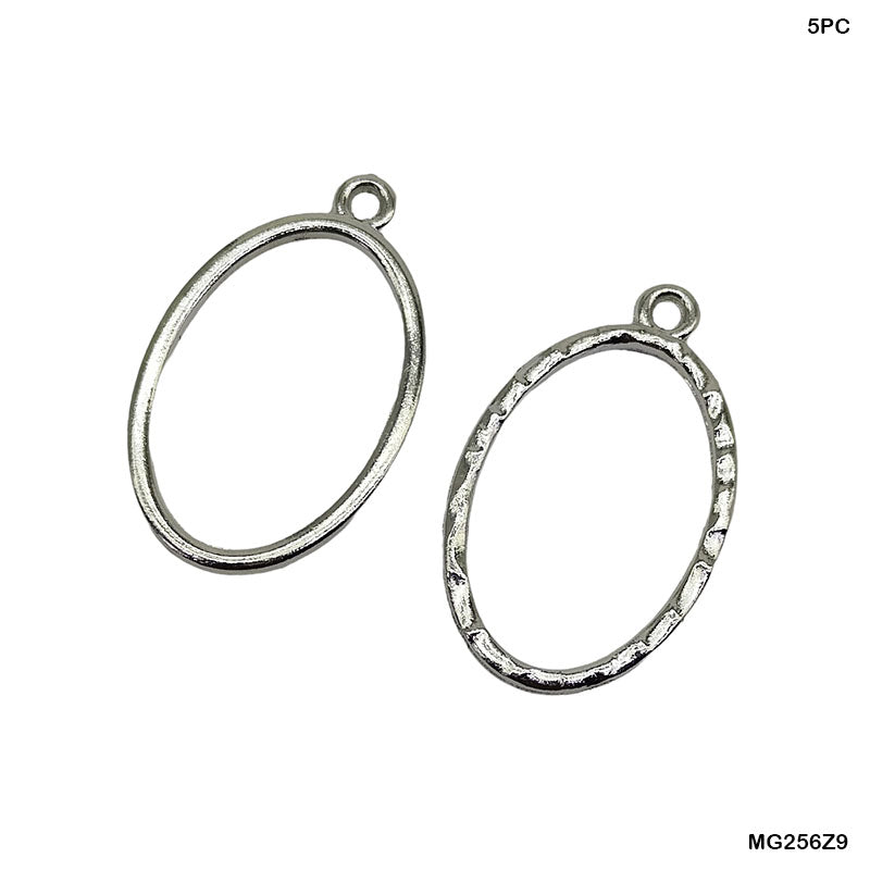 Gift To Love | Bezels | Color : Silver | Pcs : 5 Pcs | Code : MG256Z9