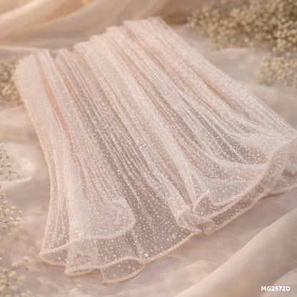 Gift To Love | Snow Wrapping Paper Net Wrinkled | Color : Peach | Code : MG2572D