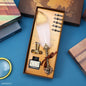 Gift To Love | Feather Ink Pen Box Set | Color : Gold | Code : MG265A12