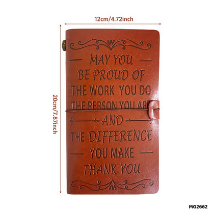 Gift To Love | Journal Notebook | Size : 120 Mm X 200 Mm | Code : MG2662