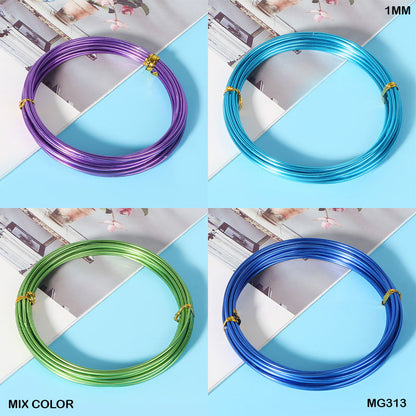 Gift To Love | Metal Wire | Color : Coloured | Size : 5 Mtr 1 Mm | Code : MG313