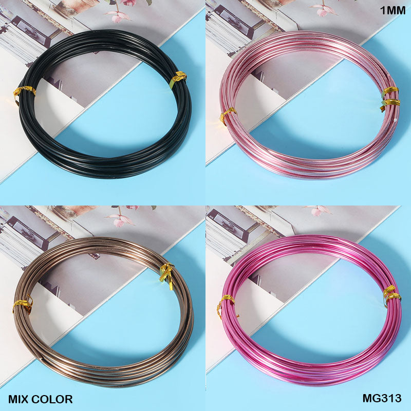 Gift To Love | Metal Wire | Color : Coloured | Size : 5 Mtr 1 Mm | Code : MG313
