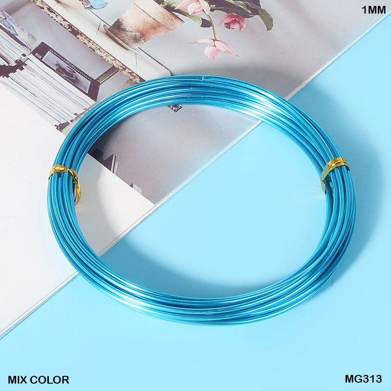 Gift To Love | Metal Wire | Color : Coloured | Size : 5 Mtr 1 Mm | Code : MG313