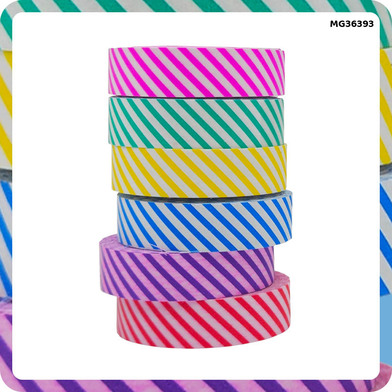 Gift To Love | Printed Tape | Size : 5 M X 10 Mm | Pcs : 6 Pc Pack | Code : MG36393