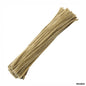 Gift To Love | Craft Pipe Cleaner Chenille Stem | Color : Light Brown | Size : 7 Mm X 30 Cm | Pcs : 100 Pcs | Code : MG3803