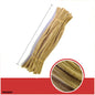Gift To Love | Craft Pipe Cleaner | Color : Light Brown | Size : 7 Mm X 30 Cm | Pcs : 100 Pcs | Code : MG3823