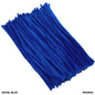 Gift To Love | Craft Pipe Cleaner | Color : Dark Blue | Size : 7 Mm X 30 Cm | Pcs : 100 Pcs | Code : MG3844_OLD