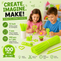 Gift To Love | Craft Pipe Cleaner | Color : Fluorescent Green | Size : 7 Mm X 30 Cm | Pcs : 100 Pcs | Code : MG3845