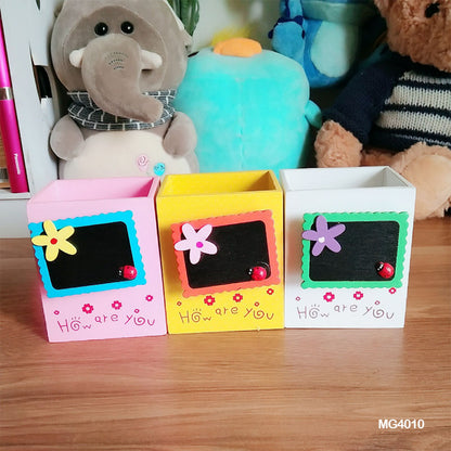 Gift To Love | Wooden Clip With Pen Holder | Code : MG4010