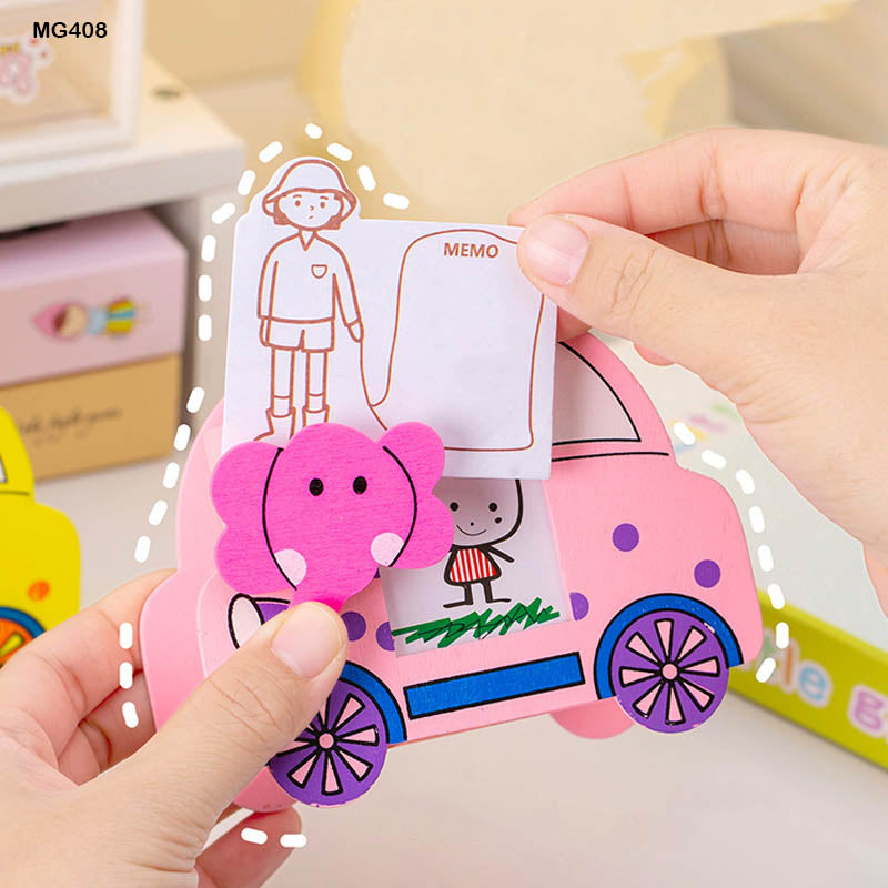 Wooden Car Pen Stand (Mg408)