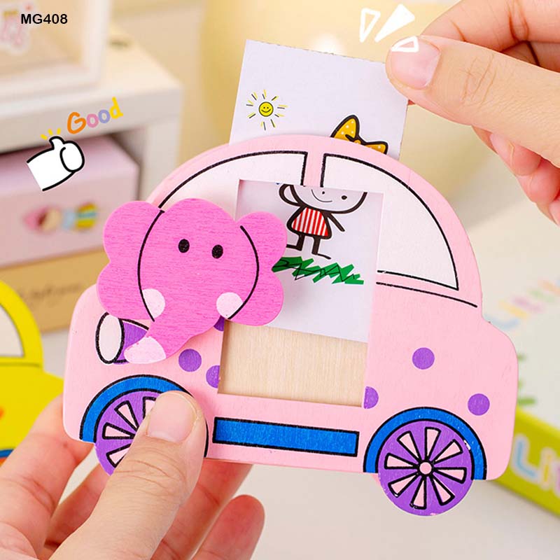 Wooden Car Pen Stand (Mg408)