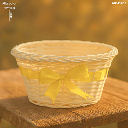 Gift To Love | Wicker Decoration Basket | Size : Oval | Code : MG41703