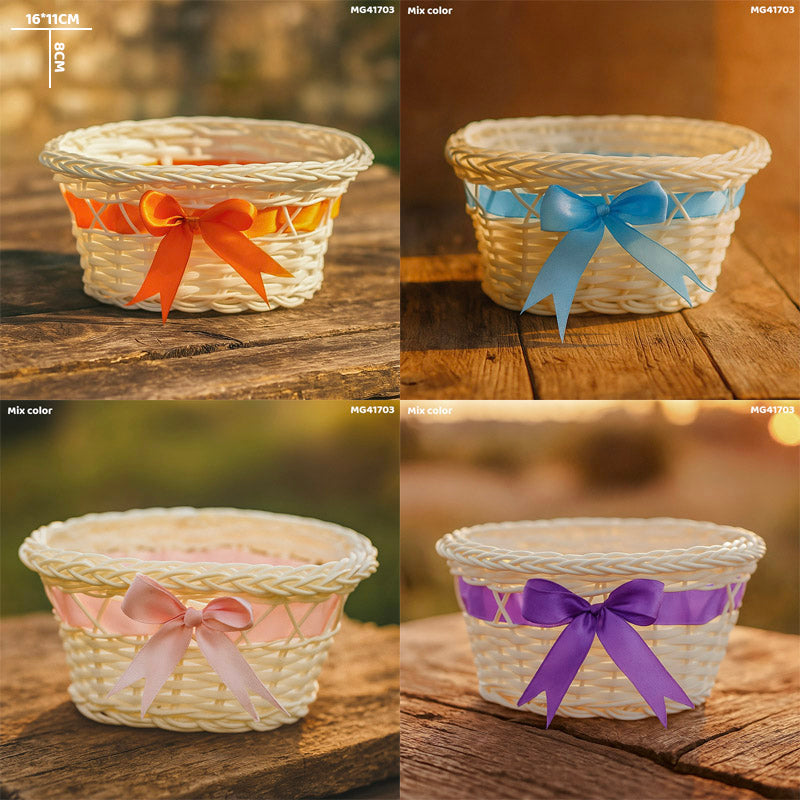 Gift To Love | Wicker Decoration Basket | Size : Oval | Code : MG41703