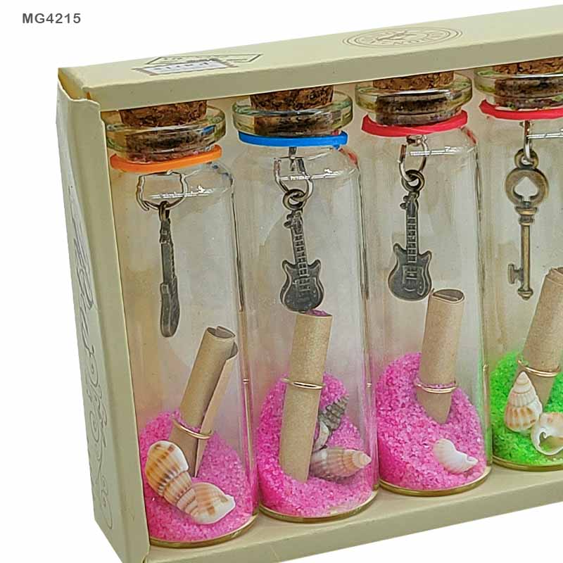 Gift To Love | Glass Message Bottle | Pcs : 12 Pcs | Code : MG4215