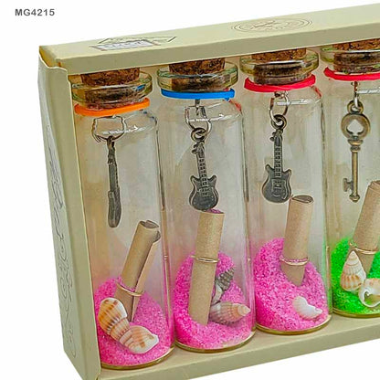 Gift To Love | Glass Message Bottle | Pcs : 12 Pcs | Code : MG4215