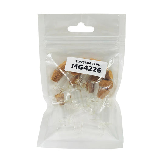 Gift To Love | Message Bottle Mini | Size : 11 X 23 Mm | Pcs : 12 Pc | Code : MG4226