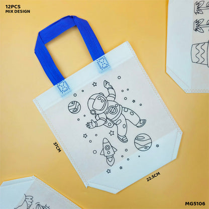 Gift To Love | Diy Bag Premarked | Size : 37 X 22.5 Cm | Pcs : 12 Pcs | Code : MG5106