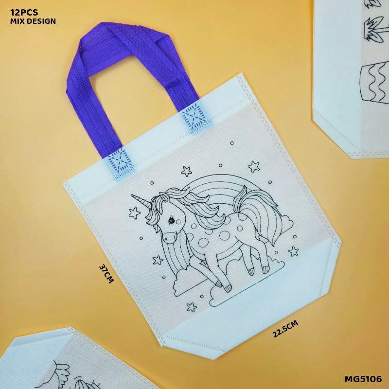 Gift To Love | Diy Bag Premarked | Size : 37 X 22.5 Cm | Pcs : 12 Pcs | Code : MG5106