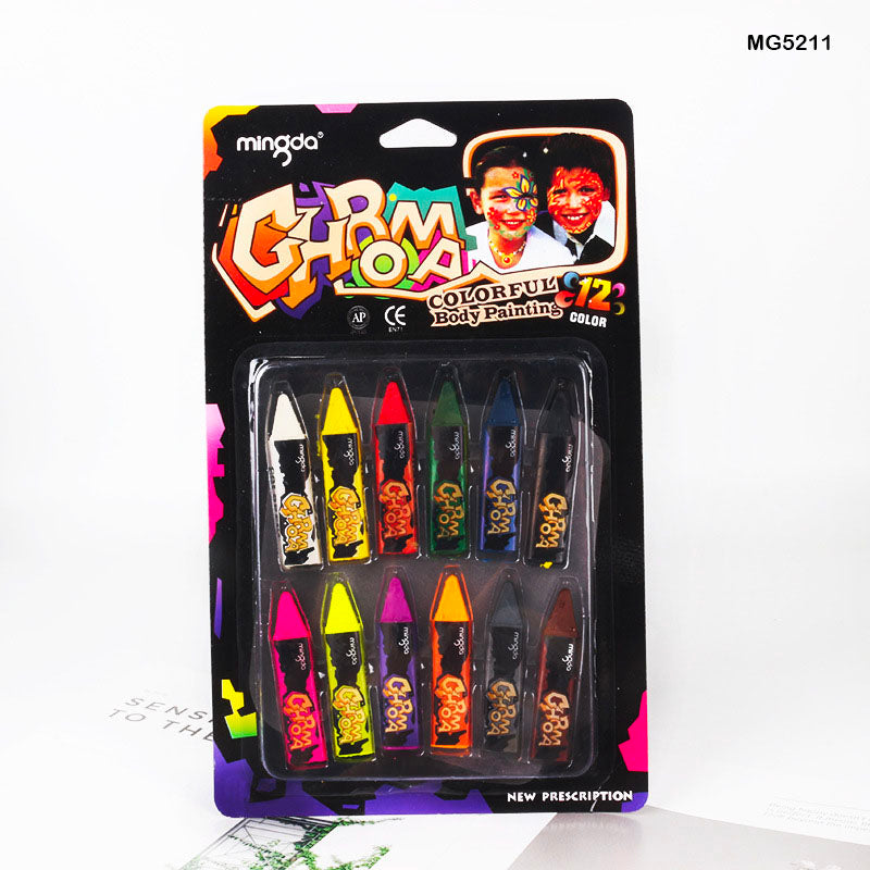 Gift To Love | Face Paint | Pcs : 12 Color | Code : MG5211