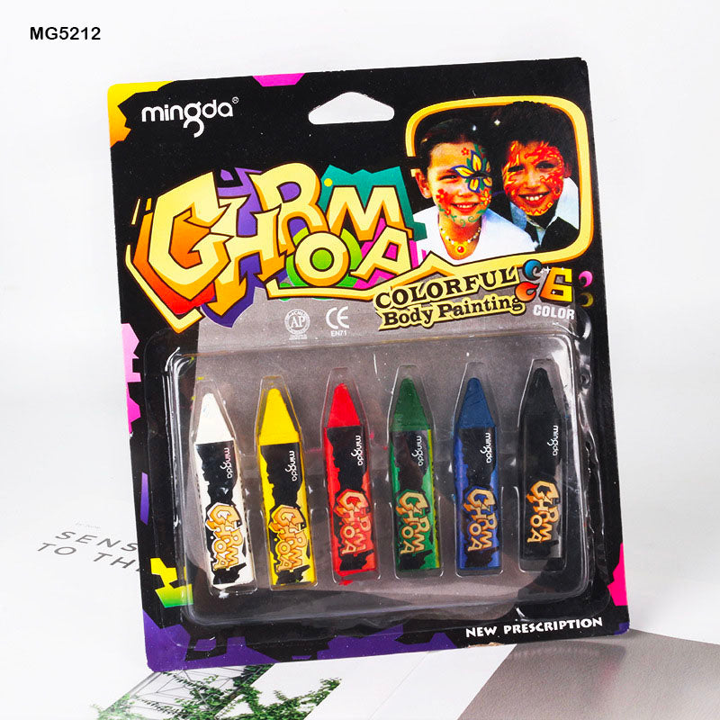 Gift To Love | Face Paint | Pcs : 6 Color | Code : MG5212