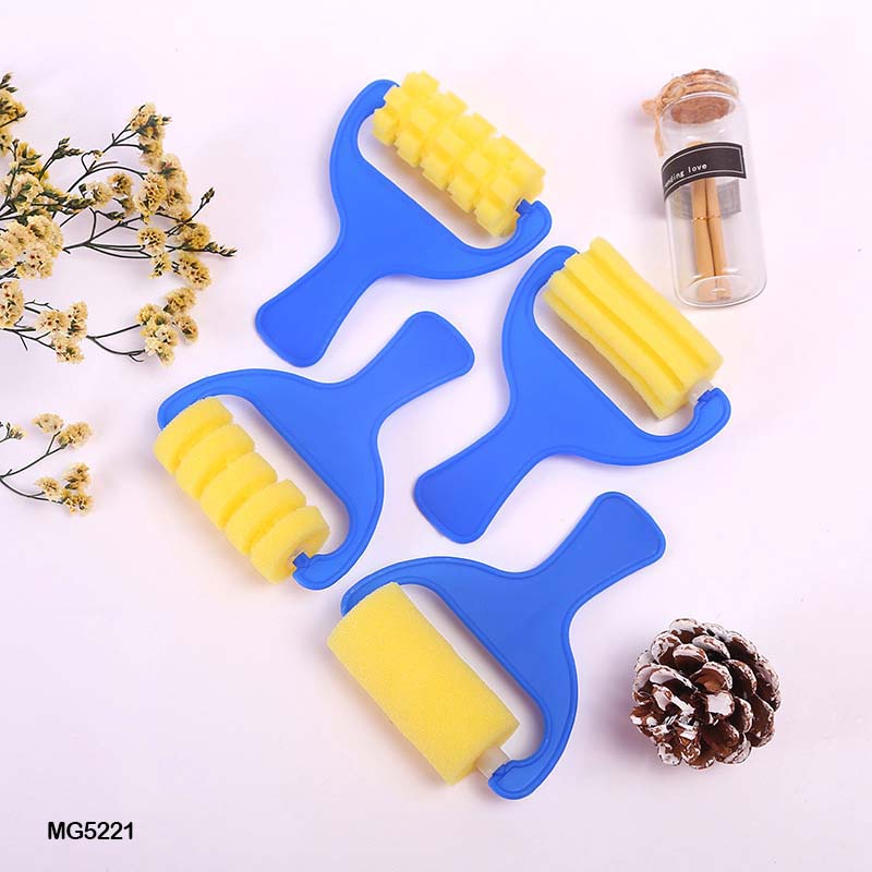 4Pc Sponge Roller Set (Mg5221)-Gift To Love-Art & Craft