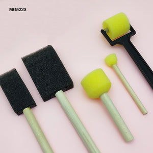 Gift To Love | Mixed Sponge Brush And Tool | Pcs : 5 Pcs | Code : MG5223