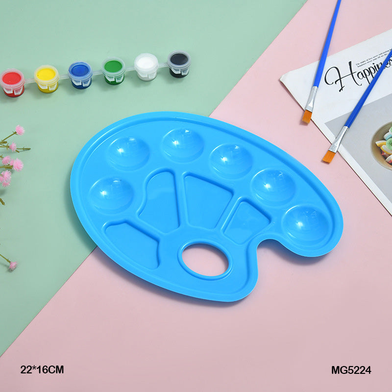 Gift To Love | Artist Color Palette Plastic | Size : 22 Cm X 17 Cm | Code : MG5224
