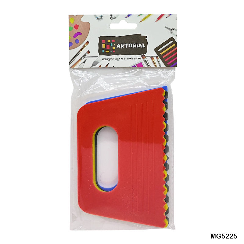 Gift To Love | Plastic Art Tools | Pcs : 4 Pc | Code : MG5225