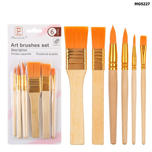 Gift To Love | Art Brush Set | Pcs : 6 Pcs | Code : MG5227
