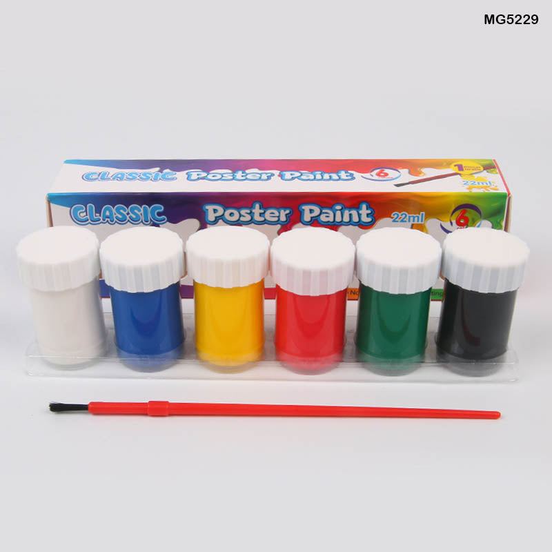 Classic Poster Paint Mg5229 6 Color-Gift To Love-Art & Craft