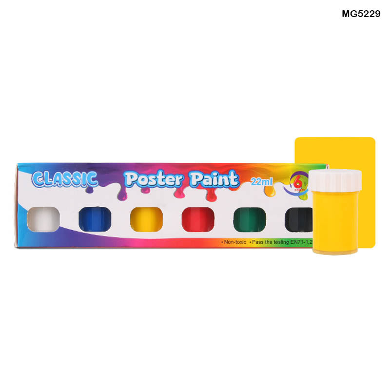 Classic Poster Paint Mg5229 6 Color