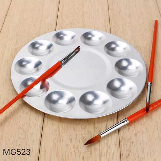 Gift To Love | Water Color Palette Aluminum | Size : Round 17 Cm | Code : MG523