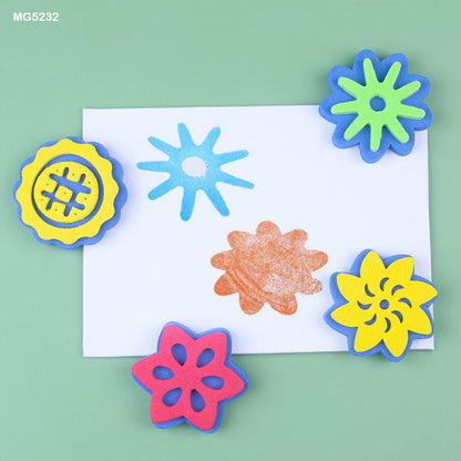 Gift To Love | Foam Stamp Kids Design | Pcs : 4 Pcs | Code : MG5232