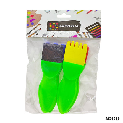 Gift To Love | Foam Brush Kids Design | Pcs : 4 Pcs | Code : MG5233