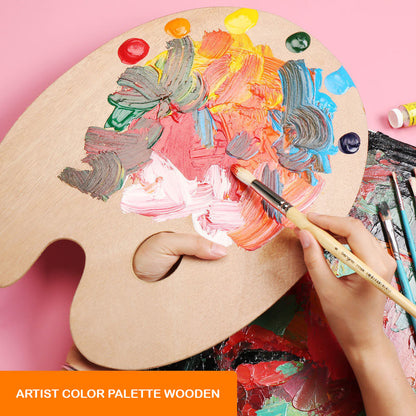 Gift To Love | Artist Color Palette Wooden | Size : 24 X 30 Cm | Code : MG526