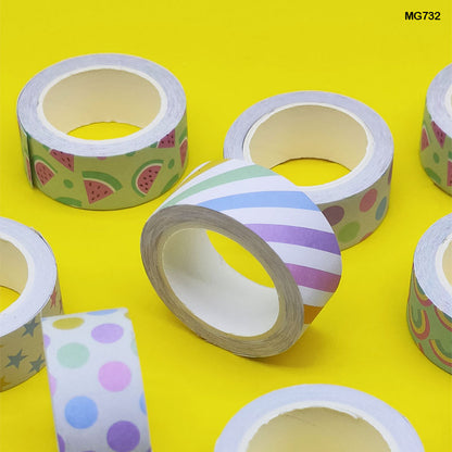 Gift To Love | Printed Tape | Size : 3 M X 1.5 | Pcs : 10 Pc Pack | Code : MG732