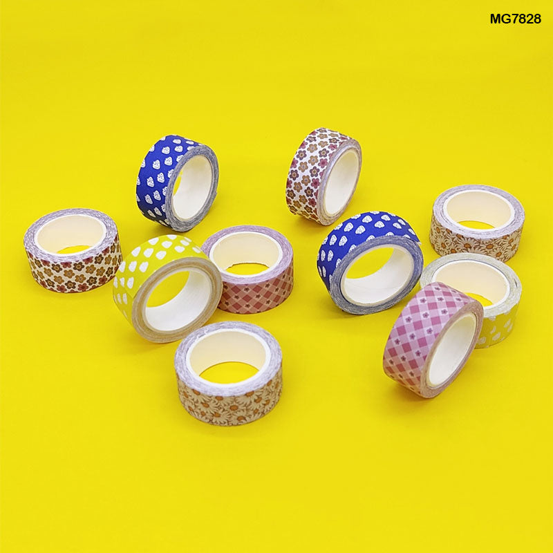 Gift To Love | Printed Tape | Size : 3 M X 1.5 | Pcs : 10 Pc Pack | Code : MG7828