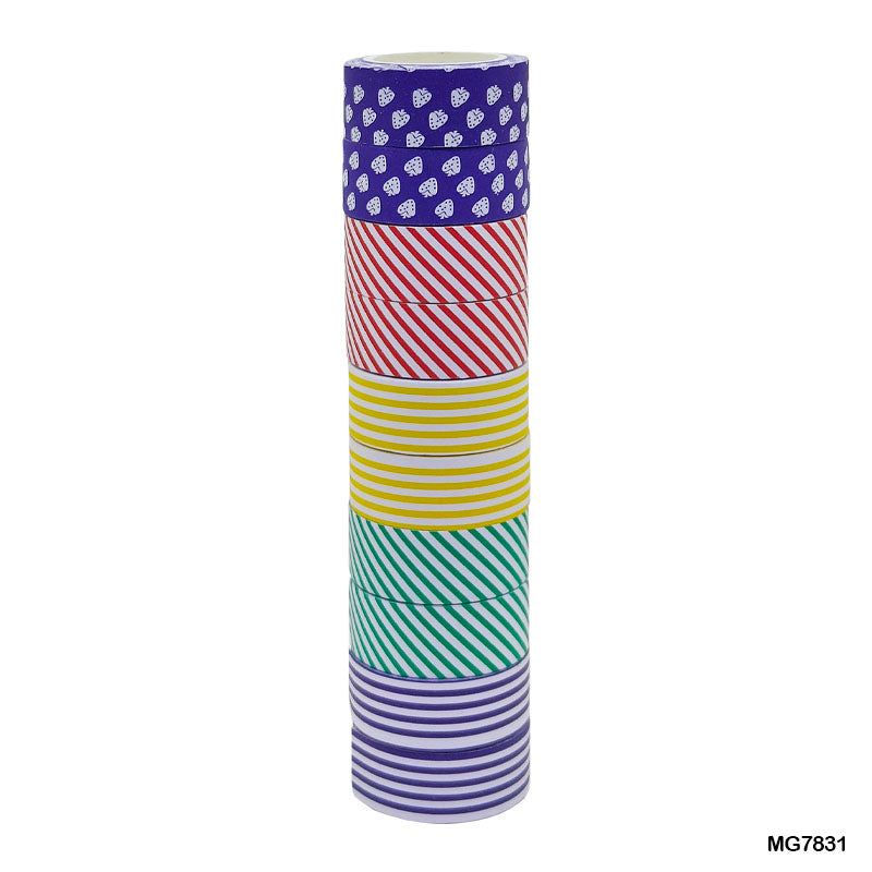 Gift To Love | Printed Tape | Size : 3 M X 1.5 | Pcs : 10 Pc Pack | Code : MG7831