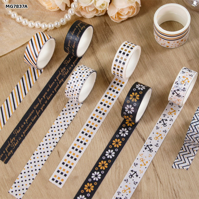 Mg7837A 15Mm X 2M Printed Tape 10Pc Pack