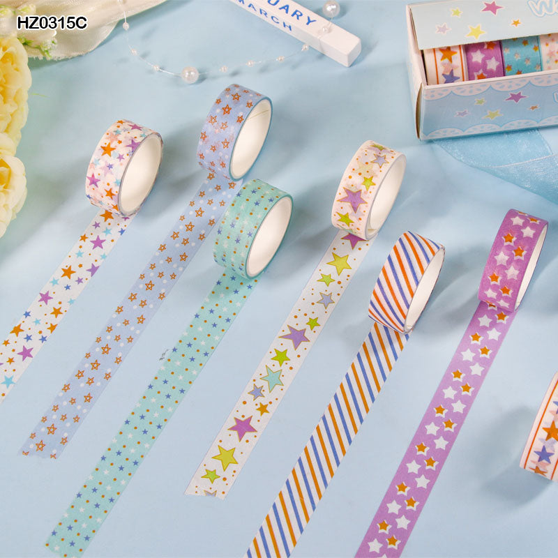 Mg7837C 15Mm X 2M Printed Tape 10Pc Pack