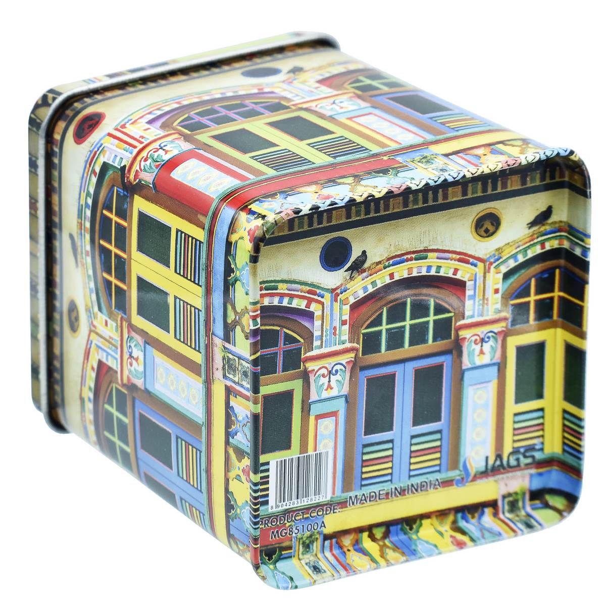 Gift To Love | Metal Gift Box Print Square | Size : 85 X 85 X 100 Mmh | Code : MG85100A