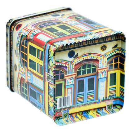 Gift To Love | Metal Gift Box Print Square | Size : 85 X 85 X 100 Mmh | Code : MG85100A
