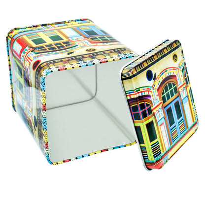 Gift To Love | Metal Gift Box Print Square | Size : 85 X 85 X 100 Mmh | Code : MG85100A