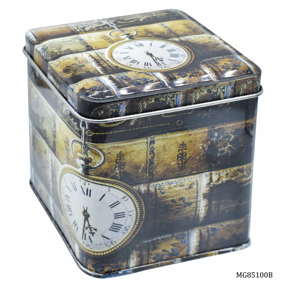Gift To Love | Metal Gift Box Print Square | Size : 85 X 85 X 100 Mmh | Code : MG85100B
