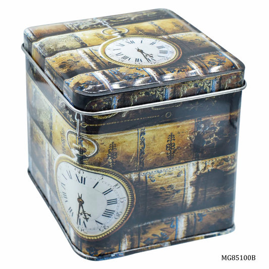 Gift To Love | Metal Gift Box Print Square | Size : 85 X 85 X 100 Mmh | Code : MG85100B
